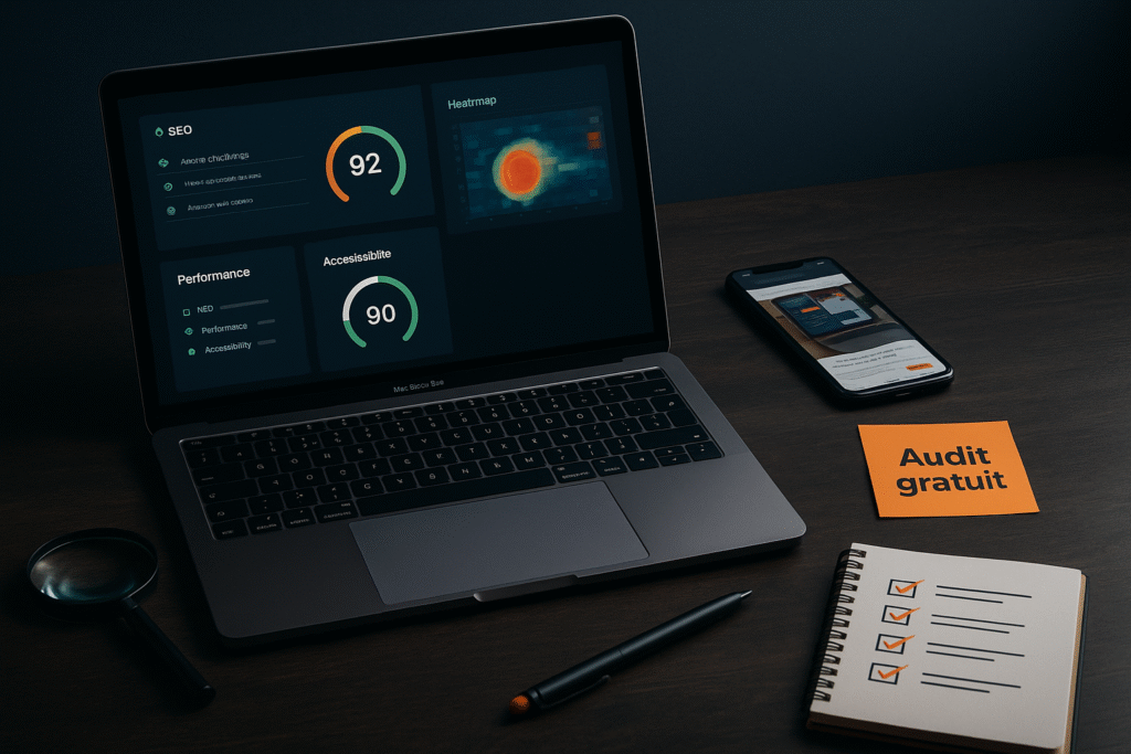Audit gratuit de site web – attirez plus de clients avec un devis 100% gratuit par DideBakDigital