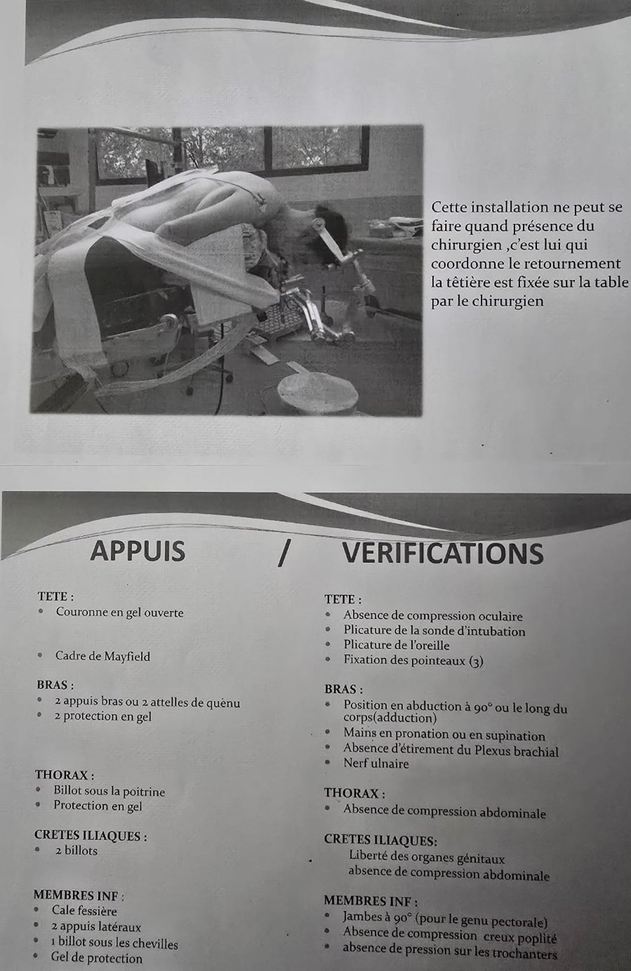 Ventral : vérifications et sécurité