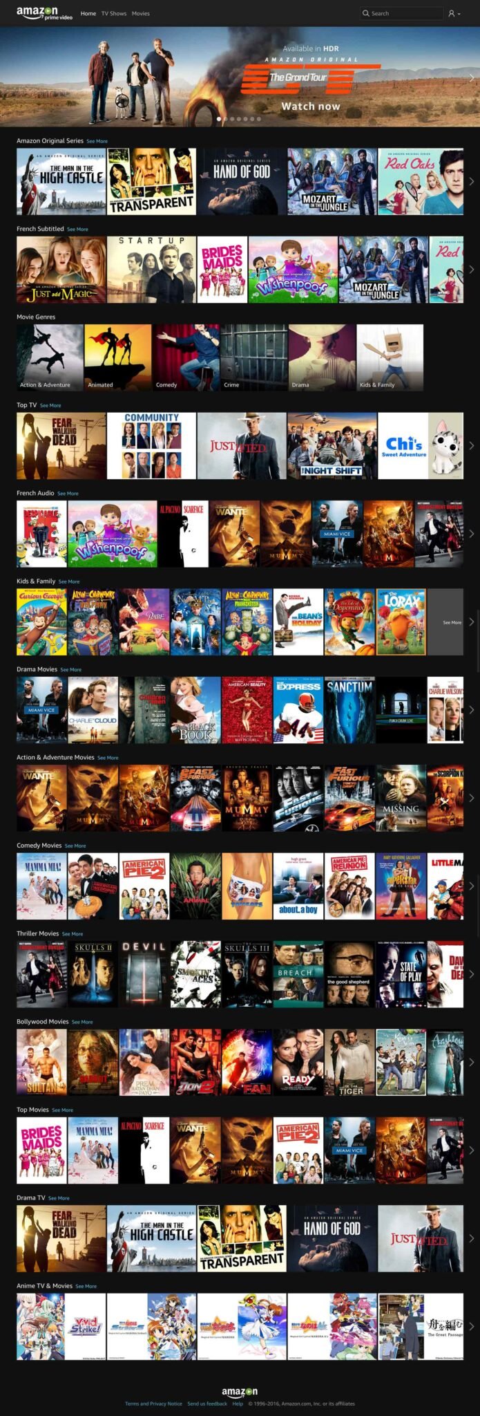 Amazonprimevideo list photo