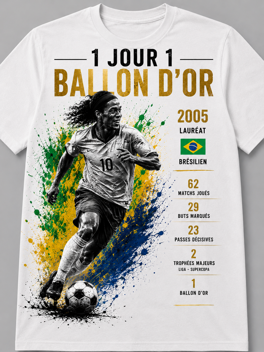 T-shirt édition Brésil 2005